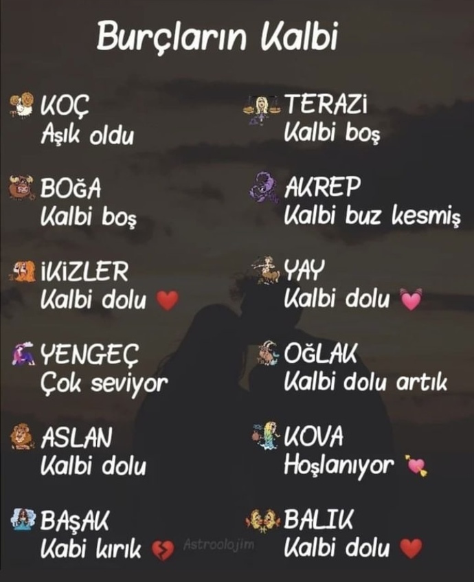 Burçların kalbi ne durumda?