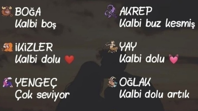 Burçların kalbi ne durumda?