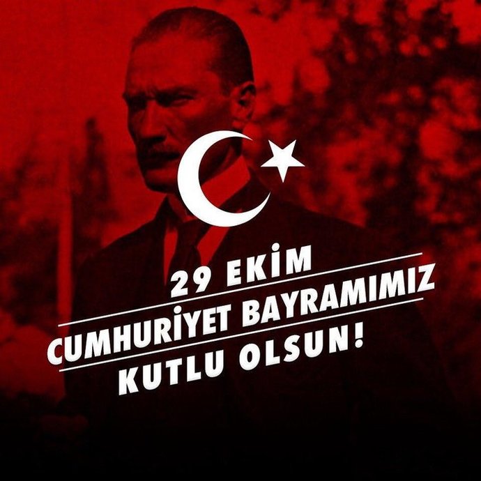 29 Ekim Cumhuriyet Bayramı..❤️❤️🇹🇷🇹🇷
