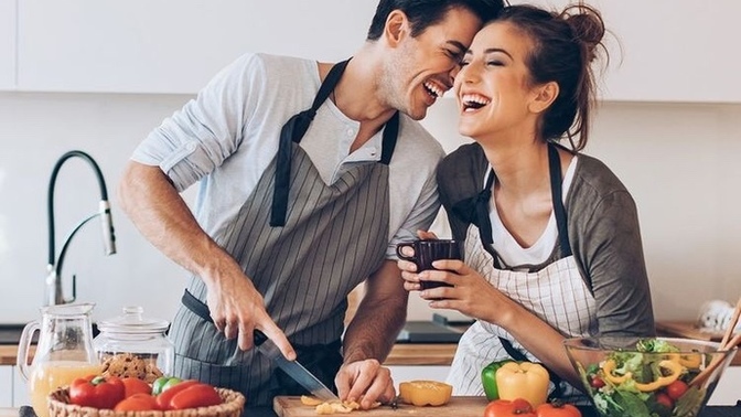 Yemek yapan erkek diğer erkeklere göre 1-0 daha mı öndedir?