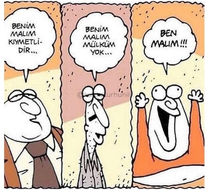 Malınız kıymetli mi?