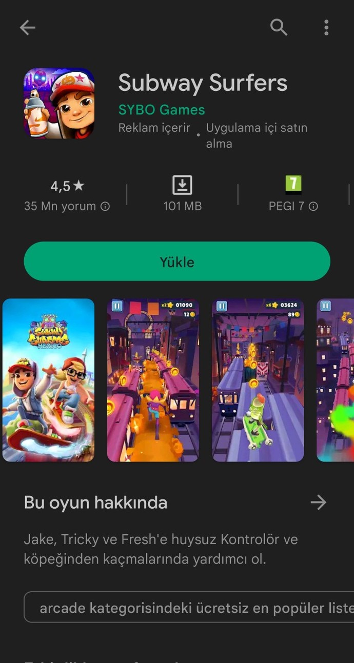 Telefonda güzel oynanabilen, kasmayan bir mobil oyun önerebilir misiniz? 
