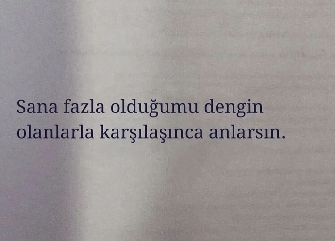 Ayrılınca söylenecek son söz?