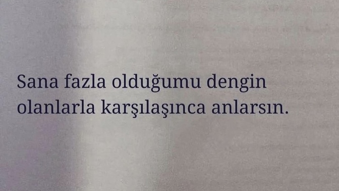 Ayrılınca söylenecek son söz?