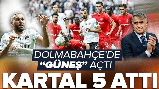 Beşiktaş 5 - Ümraniyespor 2... Kartal vodafone park'ta Şenol Güneş yönetiminde ki ilk maçında şov yaptı! Maçı nasıl buldunuz?