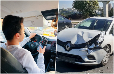 Araba kullanırken telefona bakar mısınız?