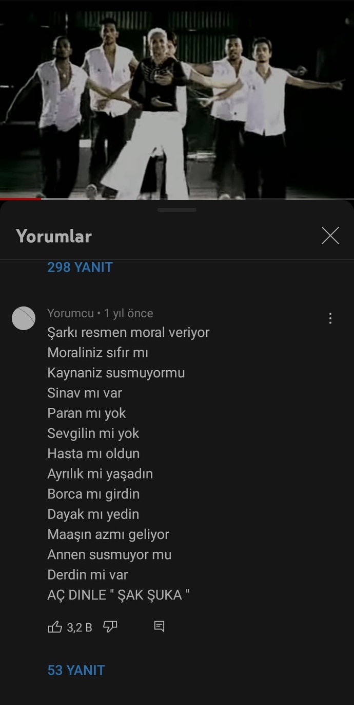 İçinde yiyecek, içecek geçen şarkı paylaşır mısınız?