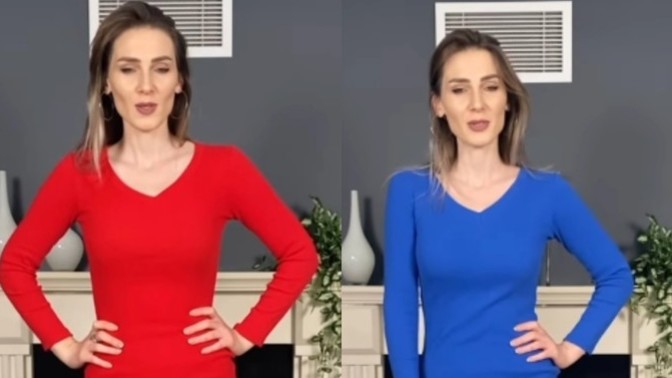 Arkadaslar kırmızı elbise mi saks mavisi ellbise mi sizce?