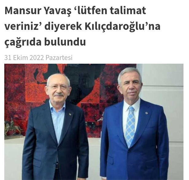 Mansur Yavaş bütün büyükşehirlerde suya %50 indirim yapılsın teklifinde bulunmuş, duydunuz mu?