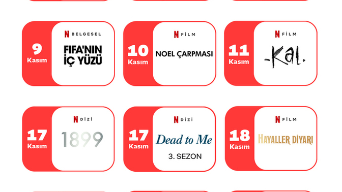 Netflix Kasım ayı programı yayınlandı! Beklediğiniz bir yapım var mı?