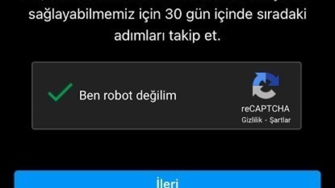 Instagram hesabıma giremiyorum?