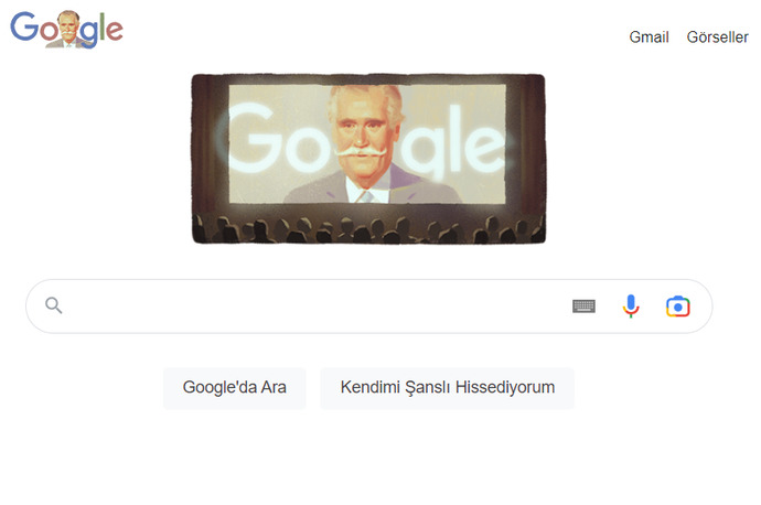Yeşilçamın saygıdeğer usta oyuncusu Hulusi Kentmen Doodle nasıl olmuş😊?