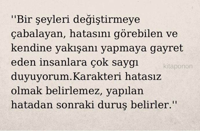 Bir hata yaptığınızda neler yapıyorsunuz?