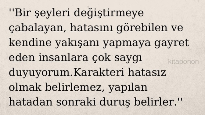 Bir hata yaptığınızda neler yapıyorsunuz?