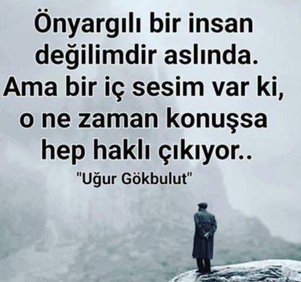 Ön yargılı mısın, değil misin?