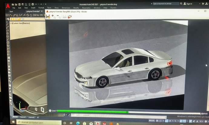 Buda render yapılmıs hali