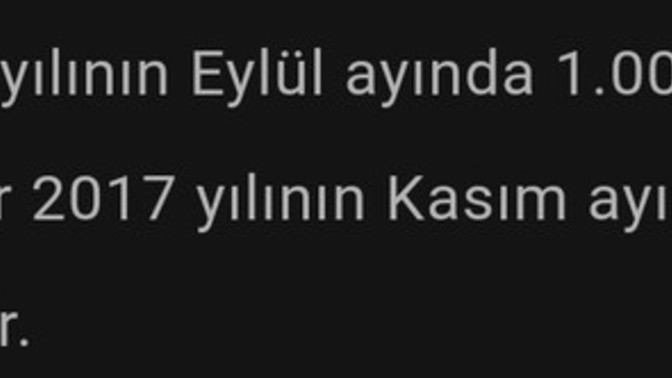 2017'deki 1000 lirayla şimdiki 1000 lira aynı mı?