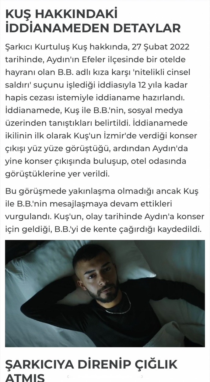 Kurtuluş Kuş cinsel tacizden yargılanacak! Sizce yapmış olabilir mi?