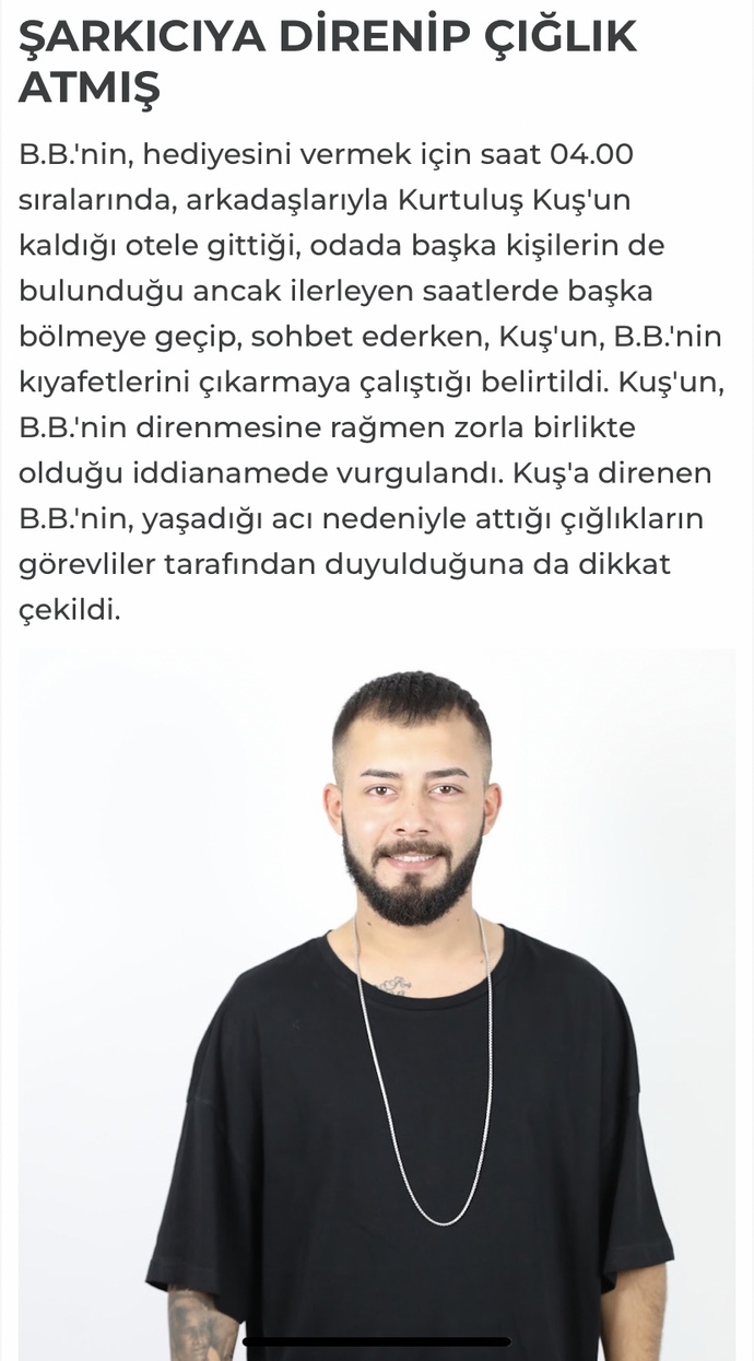 Kurtuluş Kuş cinsel tacizden yargılanacak! Sizce yapmış olabilir mi?