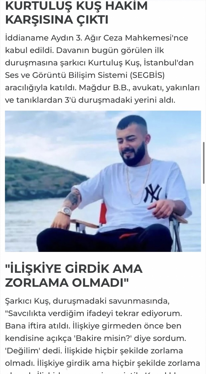 Kurtuluş Kuş cinsel tacizden yargılanacak! Sizce yapmış olabilir mi?