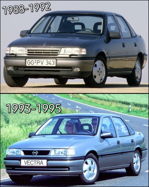 Hangi Opel Vectra Serisinin Tasarımını Çok Beğeniyorsunuz? Hangisi daha karizma?