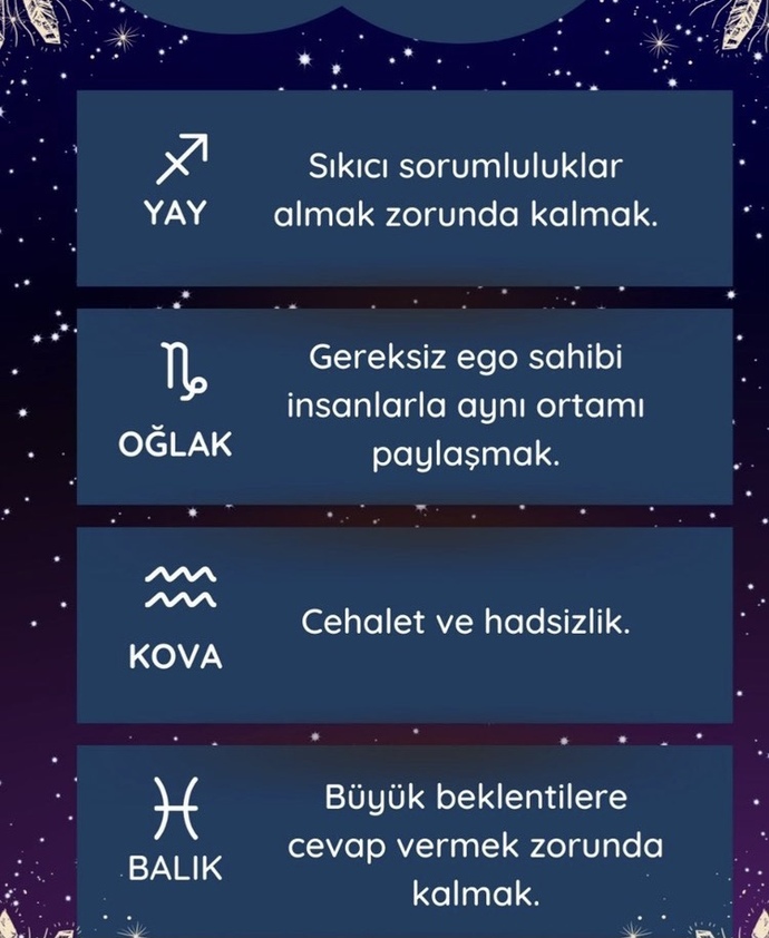 Yükselen burcuna göre dayanmakta zorlandıkların nelerdir?