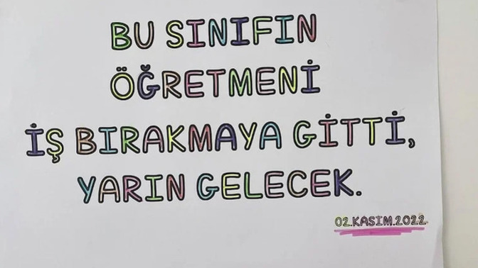 Öğretmenlerin bir günlük iş bırakmasını nasıl değerlendiriyorsunuz?