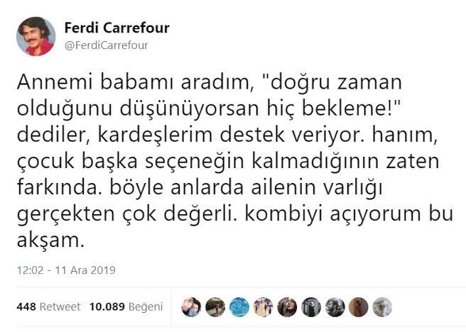 Kombiyi açsak mı ya?