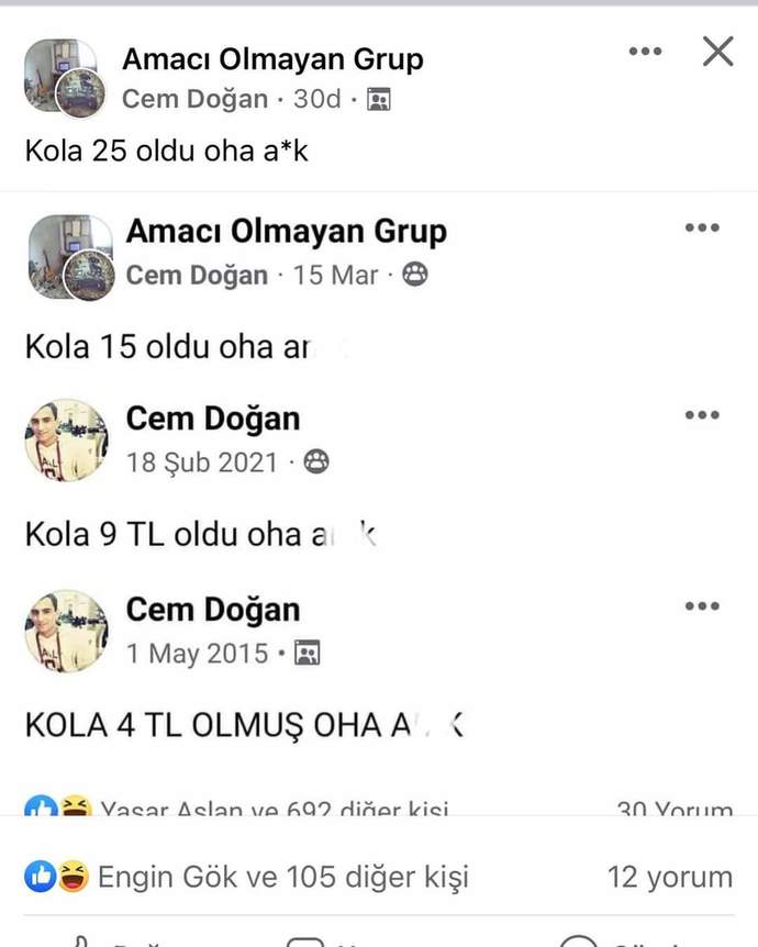 2.5 lt kolanın fiyat artışı! Bu gidişle kola içemeyeceğiz gibi duruyor artık, ne yapsak?