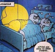 Işığı açık eve hırsız girmez mi?🤔