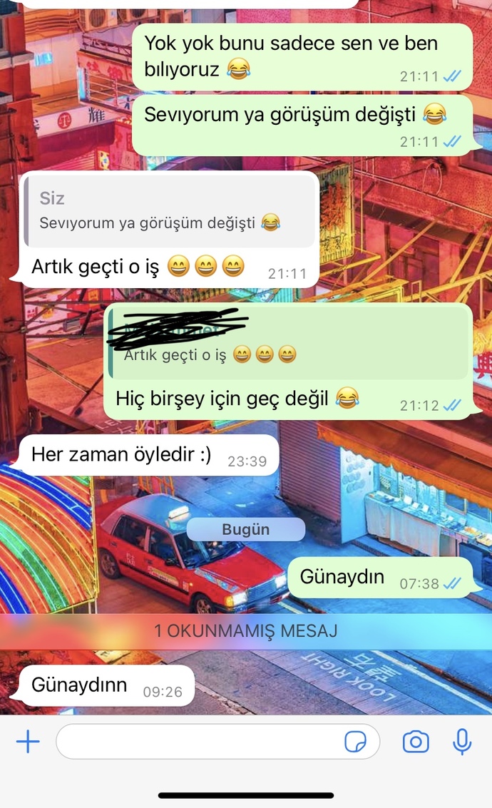 Mesajlarıma geç cevap veriyor, bende mi öyle yapayım?