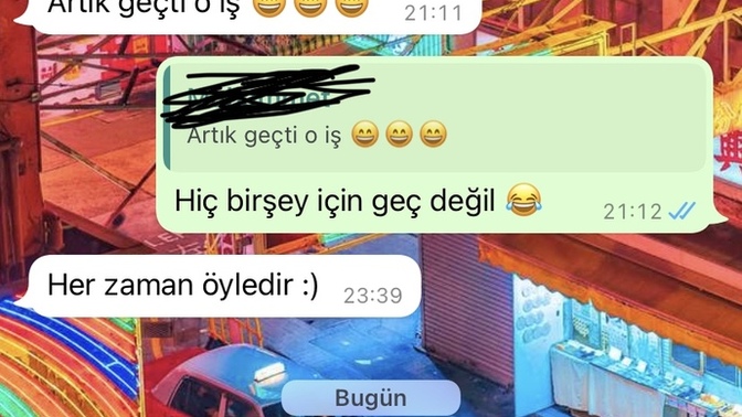 Mesajlarıma geç cevap veriyor, bende mi öyle yapayım?
