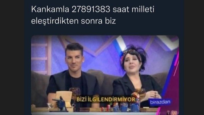 Sizi ilgilendirmeyen konularda yorum yapar mısınız?