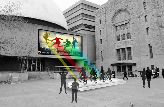 Pedallı sinema da diyeceğimiz, açık havada bisikletlerden pedal çevirip film izlemek ister miydiniz?
