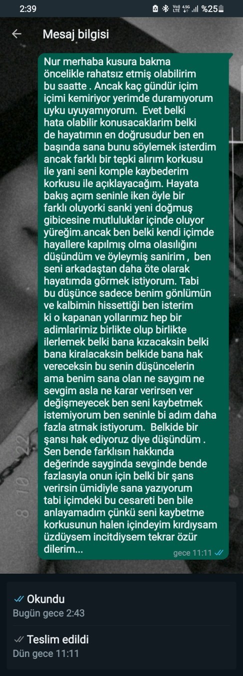 Bi kız neden görüldü atar?