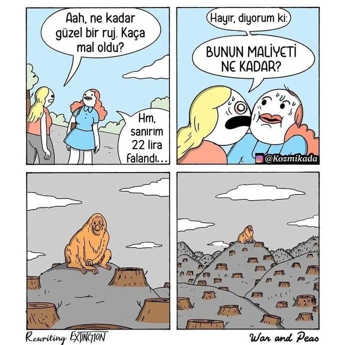 Tahminen doğanın sonunu ne zaman getiririz?