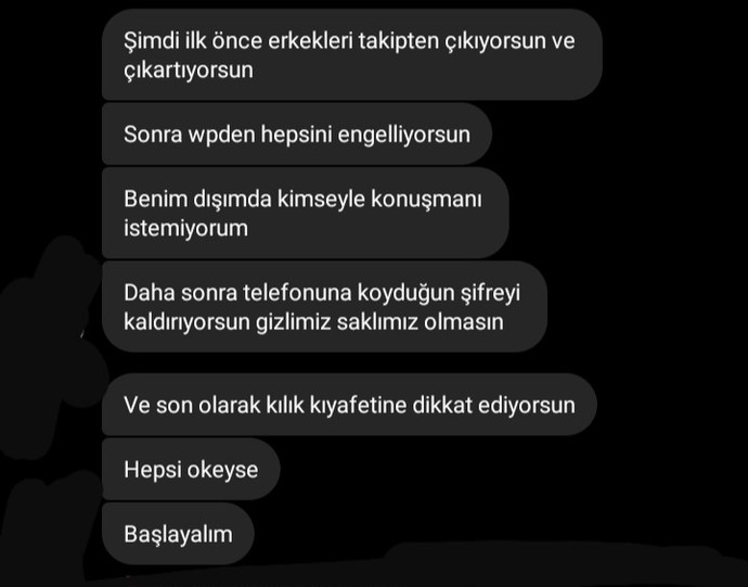 Siz olsanız bunları kabul eder miydiniz?