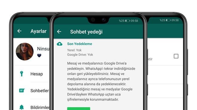 ios whatsapp geri getirme