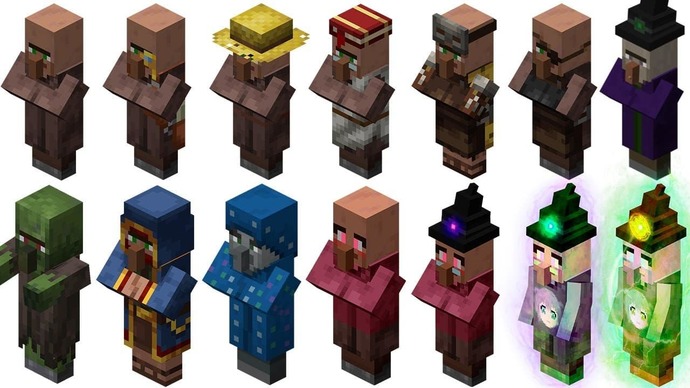 Minecraft köylü meslekleri nelerdir?