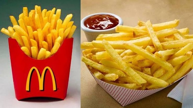 Hangi fast food zincirinde en iyi patates kızartması var? 🍟?