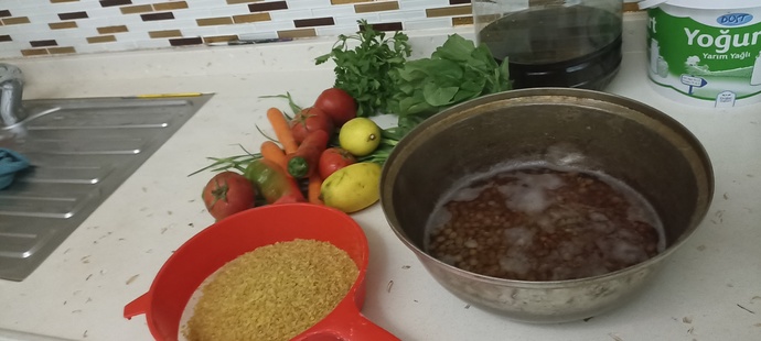 Akşam yemeğinizde ne var?