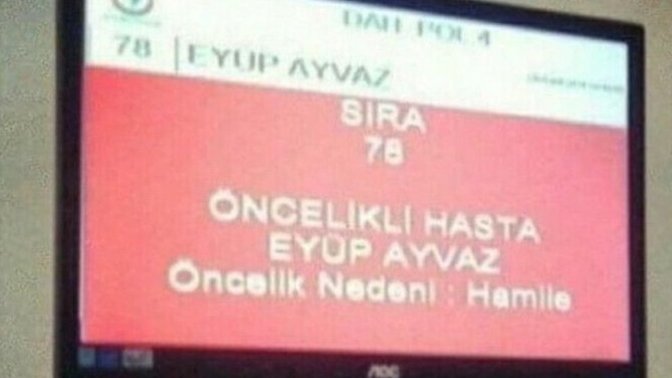 Zonguldak'taki özel hastane sistemine erişen kişiler, erkek hastaya hamile raporu vermiş! Canları sıkılmış olabilir mi :D?
