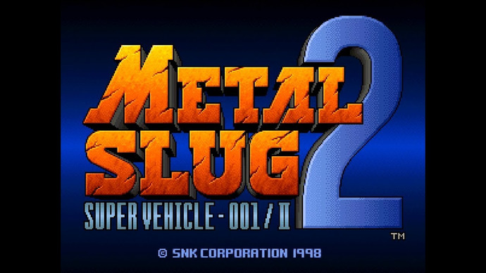 Metal Slug 2: Super Vehicle - 001/II 