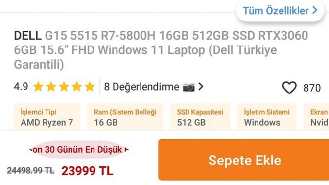 Bu bilgisayarı alacağım. Parasına göre hayırlı mı olsun, geçmiş mi olsun?