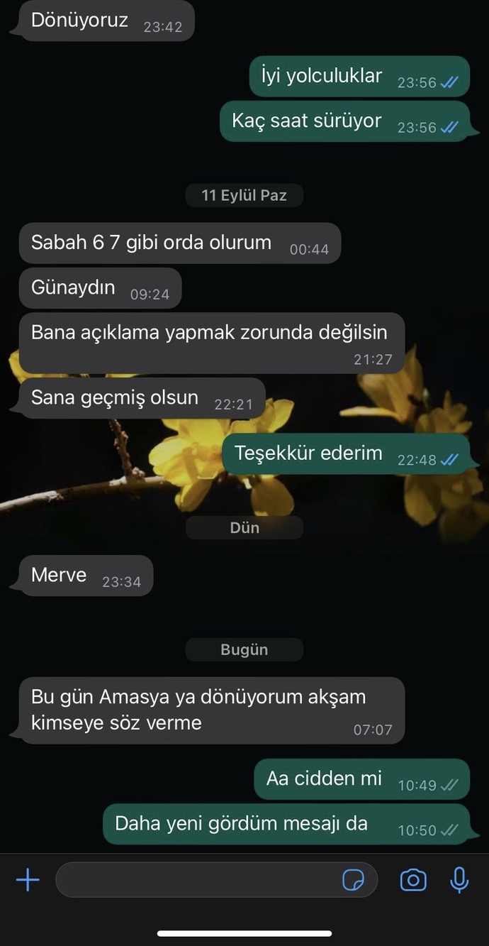 Beni görmek istemesinin sebebi ne olabilir?