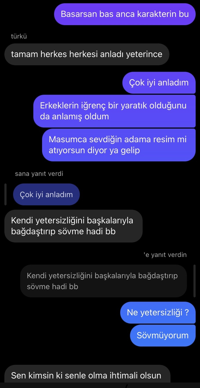 Çok kararsızım ben ya?