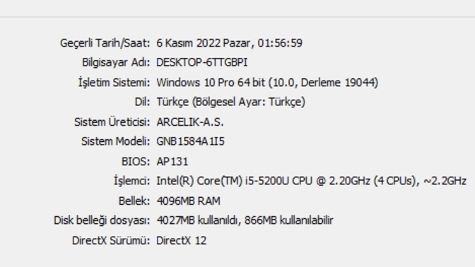 Erkekler, Laptopumu kaça satabilirim?