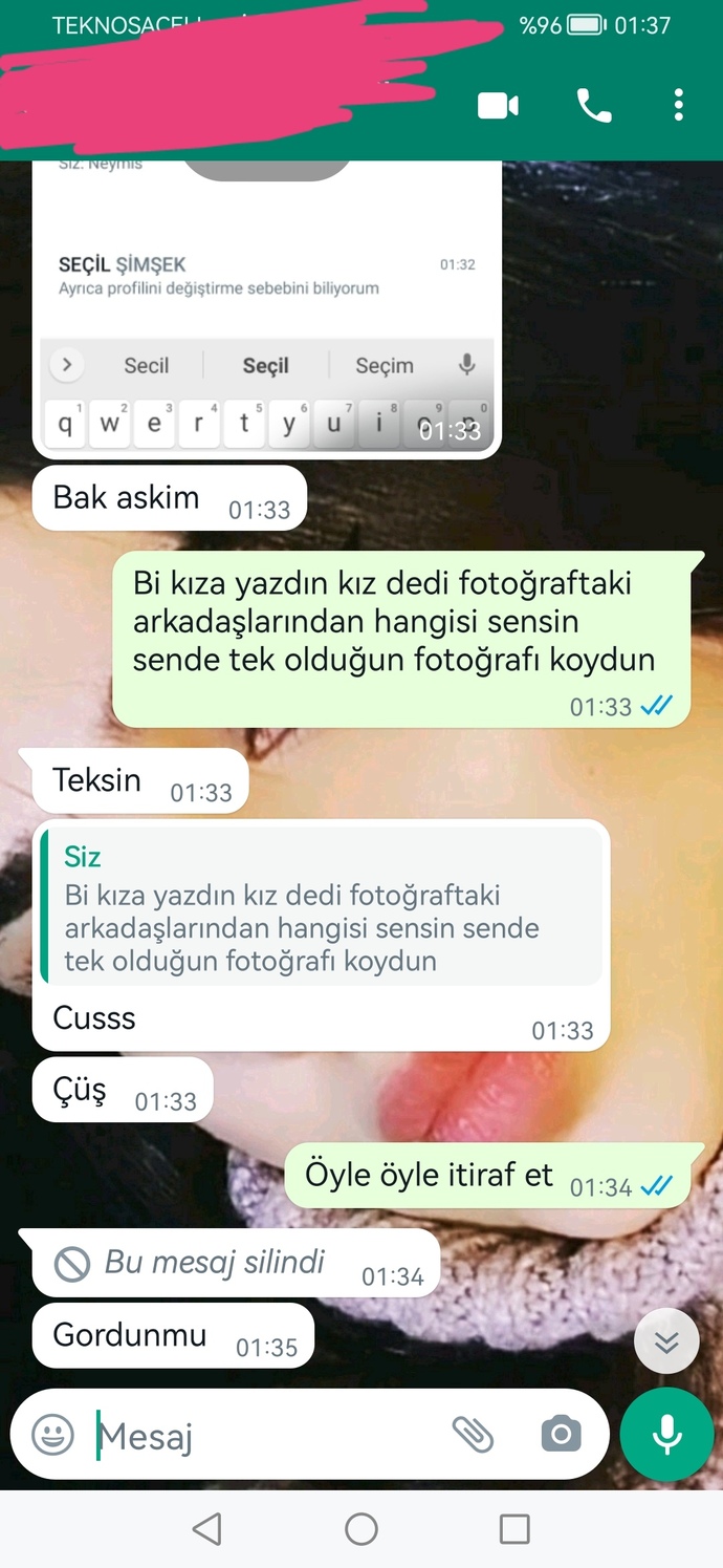 Erkek arkadaşım dürüst mü?