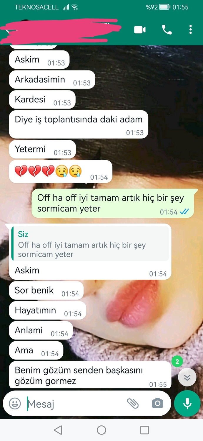 Erkek arkadaşım dürüst mü?