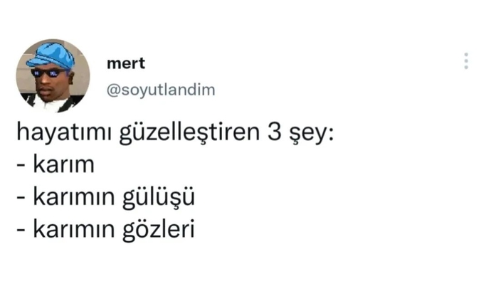 Hayatınızı güzelleştiren en önemli 3 şey nedir?
